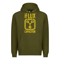 Army Green Back to the future flux capacitor Premium Hoodie - artisFamous