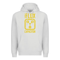 Dove Grey Back to the future flux capacitor Premium Hoodie - artisFamous