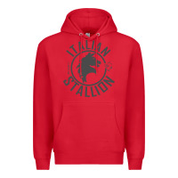 Red Italian Stallion Premium Hoodie - artisFamous