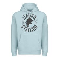 Blue Mist Italian Stallion Premium Hoodie - artisFamous