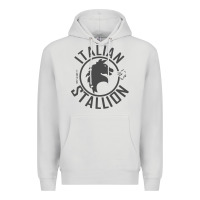 Dove Grey Italian Stallion Premium Hoodie - artisFamous