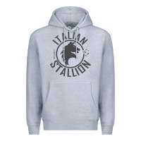 Heather Grey Italian Stallion Premium Hoodie - artisFamous