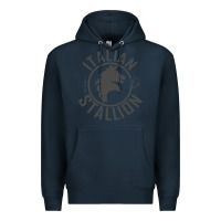 Navy Italian Stallion Premium Hoodie - artisFamous