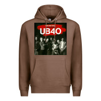 Chestnut THE ESSENTIAL UB 40 Premium Hoodie - artisFamous