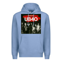 Colony Blue THE ESSENTIAL UB 40 Premium Hoodie - artisFamous