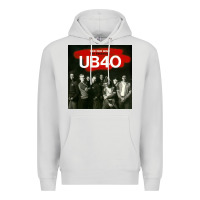 Dove Grey THE ESSENTIAL UB 40 Premium Hoodie - artisFamous