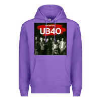 Purple THE ESSENTIAL UB 40 Premium Hoodie - artisFamous