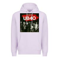 Lilac THE ESSENTIAL UB 40 Premium Hoodie - artisFamous