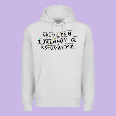 Stranger Alphabets Funny Premium Hoodie Designed By Artisfamous