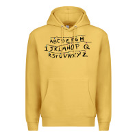 Antique Gold stranger alphabets funny Premium Hoodie - artisFamous