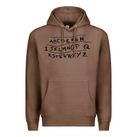 Chestnut stranger alphabets funny Premium Hoodie - artisFamous