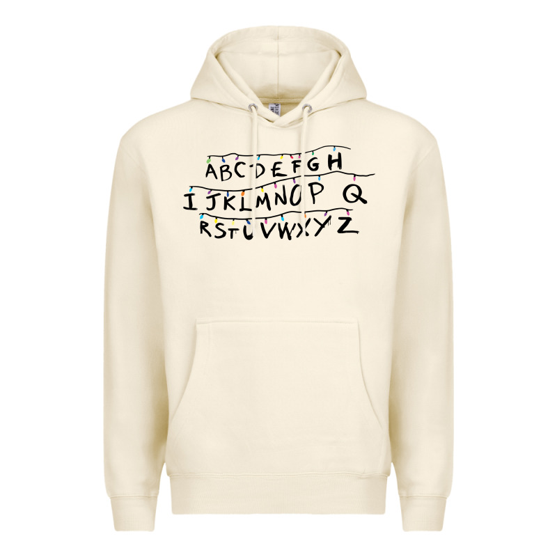 Stranger Alphabets Funny Premium Hoodie by artisFamous | Teevron