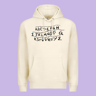 Stranger Alphabets Funny Premium Hoodie Designed By Artisfamous