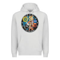 Dove Grey doge Premium Hoodie - artisFamous