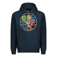Navy doge Premium Hoodie - artisFamous