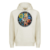 Oatmeal Heather doge Premium Hoodie - artisFamous