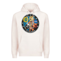 Pale Pink doge Premium Hoodie - artisFamous