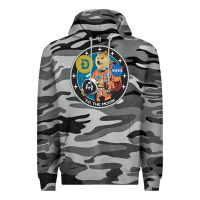 Slate Camo doge Premium Hoodie - artisFamous