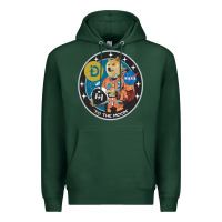 Sports Green doge Premium Hoodie - artisFamous