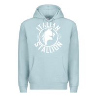Blue Mist Italian Stallion Premium Hoodie - artisFamous