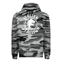 Slate Camo Italian Stallion Premium Hoodie - artisFamous
