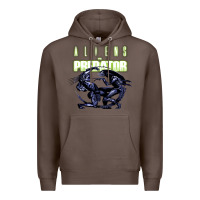 Coffee Predator Alien Premium Hoodie - artisFamous