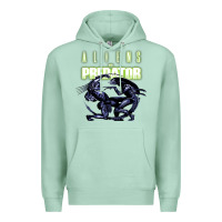 Seafoam Predator Alien Premium Hoodie - artisFamous