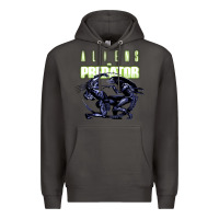 Smoke Predator Alien Premium Hoodie - artisFamous