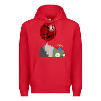Red Plants vs. Zombies Premium Hoodie - artisFamous