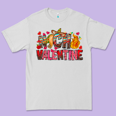 Nacho Valentine Premium Tee Designed By Cowhidedigitalart