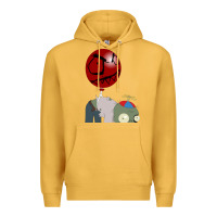 Mustard Plants vs. Zombies Premium Hoodie - artisFamous