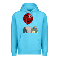 Ocean Blue Plants vs. Zombies Premium Hoodie - artisFamous