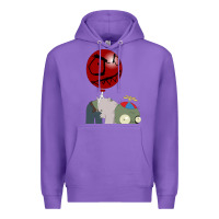 Purple Plants vs. Zombies Premium Hoodie - artisFamous