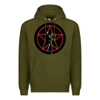 Army Green Rush Starman Premium Hoodie - artisFamous