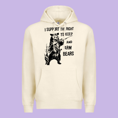 Bear Arms 2nd Amendment Funny Hunting Premium Hoodie Designed By Artisfamous