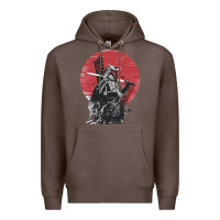 Coffee Soul of Samurai Premium Hoodie - artisFamous