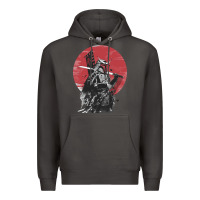 Smoke Soul of Samurai Premium Hoodie - artisFamous