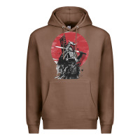Chestnut Soul of Samurai Premium Hoodie - artisFamous