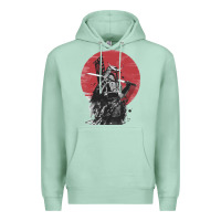 Seafoam Soul of Samurai Premium Hoodie - artisFamous