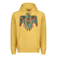Antique Gold wild soul thunderbird Premium Hoodie - BarkalooDesign