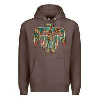 Coffee wild soul thunderbird Premium Hoodie - BarkalooDesign