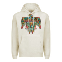 Oatmeal Heather wild soul thunderbird Premium Hoodie - BarkalooDesign