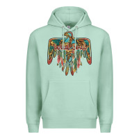 Seafoam wild soul thunderbird Premium Hoodie - BarkalooDesign