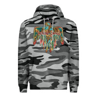 Slate Camo wild soul thunderbird Premium Hoodie - BarkalooDesign