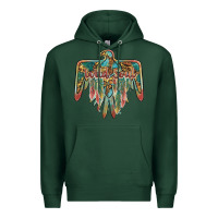 Sports Green wild soul thunderbird Premium Hoodie - BarkalooDesign