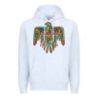 White wild soul thunderbird Premium Hoodie - BarkalooDesign