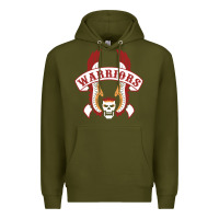 Army Green Warriors Premium Hoodie - artisFamous