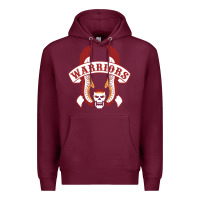 Burgundy Warriors Premium Hoodie - artisFamous