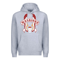 Heather Grey Warriors Premium Hoodie - artisFamous