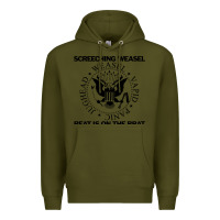 Army Green Screeching Weasel Beat Is On The Brat Premium Hoodie - artisFamous